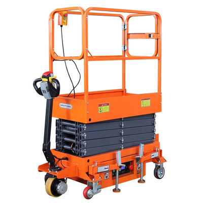 Ενδοσωματικό σπρώξιμο γύρω από υδραυλικό Mini Scissor Lift Συμπληρωματικό σχεδιασμό