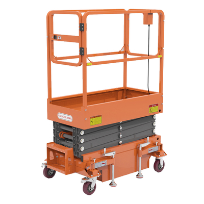 Ενδοσωματικό σπρώξιμο γύρω από υδραυλικό Mini Scissor Lift Συμπληρωματικό σχεδιασμό